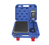 Básculas y botella refrigerante