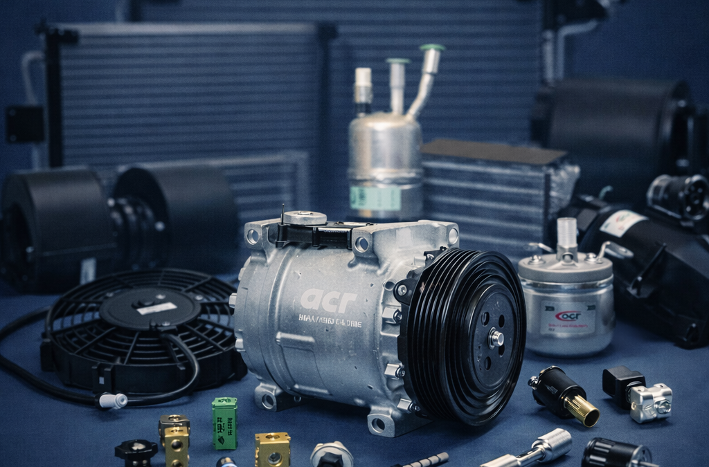 Compatibilidades en compresores de A/C: por qué no todos valen aunque “encajen”